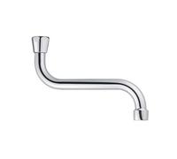 CANNA PER GRUPPO LAVELLO A MURO UNIVERSALE cm 40 Ricambi Rubinetteria