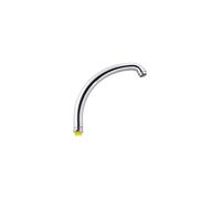 CANNA PER LAVELLO SIMILFUSA LUNGA 20 CM CROMO cm 20