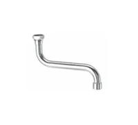 Canna per lavello Universale a S con rompigetto in ottone Ø 18 x 30 cm sassi 506