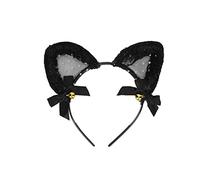 Canna per le orecchie del gatto Bella banda per capelli gattino resistente a slittamento con campane per fesplay feste