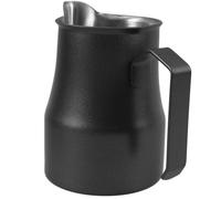 Canna per Montare Latte in Acciaio Inox 480ml, Nera