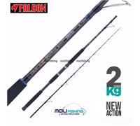CANNA PESCA DALLA BARCA FALCON BLUE FIGHTER BOAT XSA 4 LUNGHEZZE AZIONE 2 KG NEW