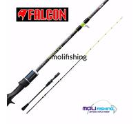 CANNA PESCA SLOW PITCH FALCON BLACK PHANTOM VERTICAL BALL ACID 190 cm 100/200