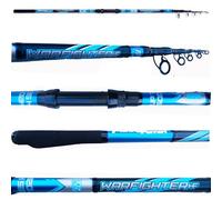 Canna Pesca Storione 4.20 Mt Lancio Max 500Gr Teleferica Surfcasting Carbonio WARFIGHTER