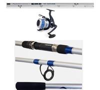 Canna Pesca Surfcasting Con Mulinello Sezioni Innesto Mt. 3,60 Gr. 200 Kit Combo Mare