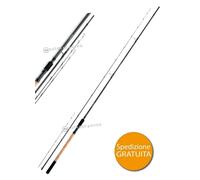 CANNA SHIMANO AERO X1A DISTANCE FEEDER 3.96 M 100 G PESCA INNESTI CARBONIO 2 TIP