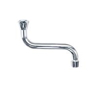 Canna universale S per lavello con sede piana 3/4" 200 mm | Tecom