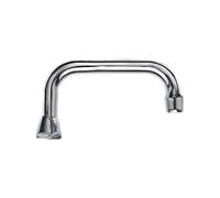 Canna universale U per lavello con sede piana 3/4" 160 mm | Tecom