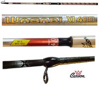 canna wasabi 4,50m lancio 90g allround pesca inglese bombarda mare tp