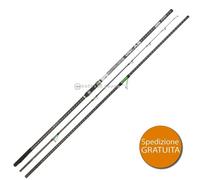 CANNA YUKI SAIKOU A8 DSC 4,50 M 100-250 G PESCA SURFCASTING CARBONIO HM INNESTI