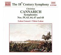 Cannabich Christian - Sinfonie Nn.59, 63, 64, 67, 68