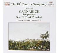 Cannabich: Symphonies Nos. 59, 63, 64, 67, 68 (1998-10-27)