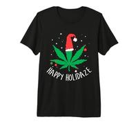 Canna oglia Cappello di Natale Albero Maglietta Premium