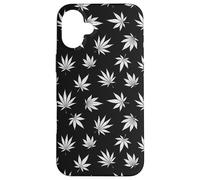 Cannabis Marijuana Leaf Weed 420 Pattern Stoner Regalo Custodia per iPhone 16 Plus