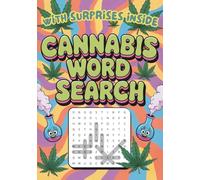 Cannabis Word Search for adults: 55 Fun Puzzles, Weed Facts, Coloring Breaks Book