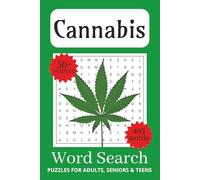 Cannabis Word Search Puzzle Book: 50+ Easy-to-Read Puzzles about Cannabis, Weed and Stoner Culture