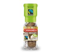 Cannamela - Fairtrade BIO, Noci moscate intere, Confezione da 3 pezzi. Ideale per ragù, ripieni per tortellini e ravioli, polpette, purea di patate, torte