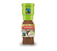 Cannamela - Fairtrade BIO, Noci moscate macinate, Confezione da 20g. Ideale per ragù, ripieni per tortellini e ravioli, polpette, purea di patate, torte