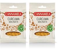Cannamela, Linea Busta Super, Curcuma Macinata, Confezione da 60g, Ideale per Risotti, Carni, Salse, Dolci da Forno e Come Colorante Naturale per Alimenti