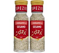 Cannamela, Linea Maxi Oro, Sesamo in Semi, Confezione da 100g, Condimento Ideale per Panini, Prodotti da Forno, Verdure ed Hummus, Sapore Dolce