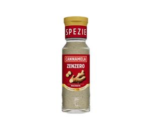 Cannamela, Linea Maxi Oro, Zenzero Macinato, Confezione da 43g, Ideale per la Preparazione di Crostate e Biscotti, Frutta e Verdura Cotta, Secondi Piatti della Cucina Etnica