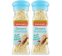 Cannamela - Liofilizzati, Zenzero, Confezione da 22g. Ideale per crostate, biscotti, bevande, frutta, pollo, insalate e ricette della cucina etnica. Inumidire prima dell’utilizzo