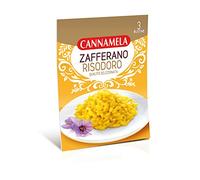 Cannamela, Zafferano Risodoro, 3 bustine, Ideale per Risotto, Paella, Pesce, Carni Bianche, Dolci