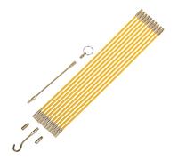 Canne À Pêcher Les Câbles | Accessoires Pour Passe-câbles Électriques | Tiges De Pêche En Fibre De Verre | Pour Conduits De Câblage Mural, Intérieur Et Extérieur, Électricien