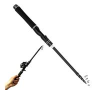 Canne da per acqua - Attrezzature estensibili per pesci | Canna telescopica per,per trota e pesce gatto in acqua salata e da riva, molo, fiume, stagno, lago e