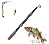 Canne Da Pesca Telescopiche Asta Leggera Portatile da 1,8 m