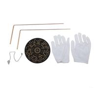 Canne da rabdomanzia in rame, kit di canne da rabdomanzia psichiche e divinazione per strumenti da caccia, energia, guarigione, divina, tesoro acquatico, oggetti sepolti (B)