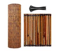 Canne Di Bambu per Esterno Arelle Canniccio 50-160cm Di Altezza Cannette in Canna Di Bambù Privacy Ombra Recinzione Esterno Per Piscina Terrazza Patio Facile Installare Robusti/Impermeabili(H60xL500cm