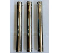CANNE FUMARIE TUBO IN ACCIAIO INOX 316 E 304 H1000MM DAL DIAMETRO 80 AL 200 (ACCIAIO INOX 304 SP.0.5, Ø150)