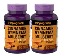 Cannella Gymnema Sylvestre Gelso Complesso 1500mg per 2-2X90Caps Ampk Attivatore