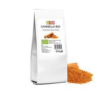 Cannella in Polvere Bio 500 g - Naturale al 100% Vegan senza OGM e conservanti