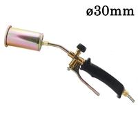 Cannello A Gas Per Saldatura Becco 30mm Bruciatore A leva 36cm Asfalto Saldare