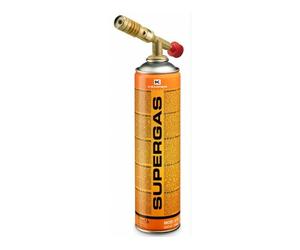 Cannello bruciaerba per saldature con una cartuccia in dotazione da 600 ml