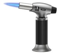 Cannello da cucina, fiamma regolabile, sicurezza, crema brûlée, barbecue, pro...