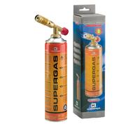 Cannello bruciaerba per saldature con una cartuccia in dotazione da 600 ml