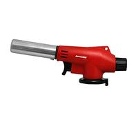 Cannello per saldatura con becco Bunsen Cannello per accendino a gas Vulcano con accensione piezoelettrica per cartucce di gas (bruciatore per saldatura senza cartucce)