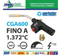Cannello Polifunzionale A Gas Per Saldature a Fiamma OxyTurbo-CGA600
