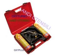 CANNELLO SALDATURA OXYPLUS KIT RISCALDO CON 2 CARTUCCIA MAXY GAS ART.585300