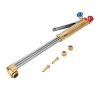 Cannello Taglio, Kit Cannello per Ossigeno-acetilene Kit Cannello per Ossigeno-acetilene Cannello Taglio per Ossigeno-acetilene in Acciaio Inossidabile Maniglia a Pressione