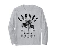 Cannes Costa Azzurra Francia Francese Vintage Maglia a Manica