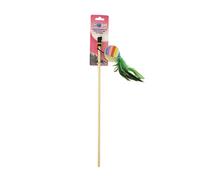Cannetta gioco per gatti Stuzzigatto PetUp Joy - Pallina con piuma - Giochi per gatti - 1° ORDINE? scegli lo sconto BZR5 / BZR20 + 200 punti fedeltà