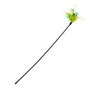 Cannetta gioco TIAKI con piume verdi - 1 pz