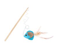 Cannetta gioco TIAKI Pesce con piume - 1 pz