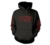 CANNIBAL CORPSE - BUTCHERED AT BIRTH (EXPLICIT) BLACK Hooded Sweatshirt Small