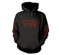 Cannibal Corpse 'Butchered At Birth Explicit' (Black) Pull Over Hoodie (Medium)