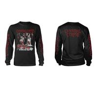 Cannibal Corpse: Butchered At Birth (Explicit) (Maglia Manica Lunga Unisex Tg. S